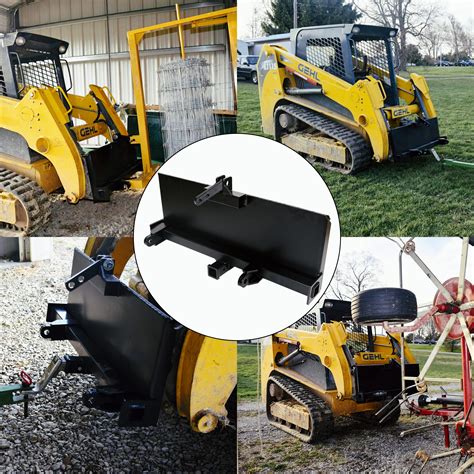 3 point skid steer adapter|skid steer quick attach adapter.